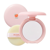 SKINFOOD Peach Cotton Pore Blur Pact - Sebum Control Pack with Silky Texture
