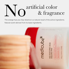 Medicube Red Succinic Acid Peeling Pad | Red Succinic Acid Panthenol Pads (70 sheets)