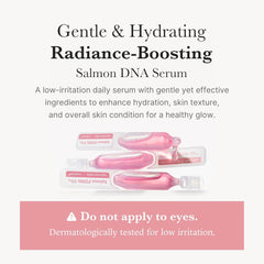 Medicube Salmon DNA PDRN Pink One Day Serum | 99% Salmon DNA PDRN Intensive Ampoule, 0.05 fl.oz x 10e