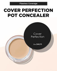 THESAEM Cover Perfection Pot Concealer High Adherence & Coverage Balm, Matte Finish