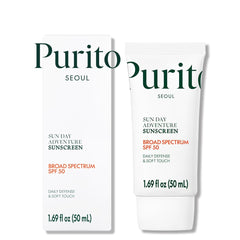 PURITO Sun Day Adventure Korean Sunscreen 50ml, 1.69 fl.oz