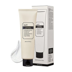 DearKlairs Gentle Black Facial Cleanser, 4.73 Fl Oz | Vegan, low pH, Hydrating Finish