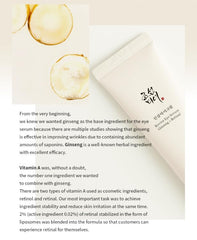 Beauty of Joseon Revive Eye Serum with Retinal Niacinamide  30ml, 1 fl.oz