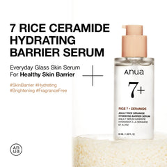 ANUA RICE CERAMIDE 7 HYDRATING BARRIER SERUM, 50ml/1.69fl.oz.