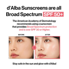 d'alba Piedmont Waterfull Tone-Up Sunscreen Serum BROAD SPECTRUM SPF 50 +.. 1.7fl.oz
