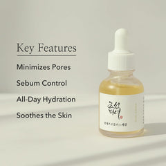 Beauty of Joseon Glow Serum Propolis and Niacinamide Hydrating Facial Soothing Moisturizer 30ml, 1 fl.oz