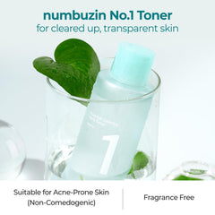 numbuzin No.1 Toner | Pure-Full Calming Herb Toner | 10.14 fl. oz.