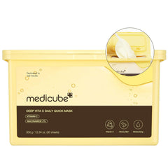 Medicube Deep Vita C Daily Quick 30 Sheet Masks - Vegan Certified