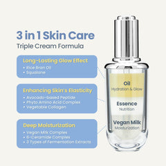 TIRTIR Ceramic Milk Ampoule 1.35oz – Hydrating Korean Serum for Glass Skin Glow