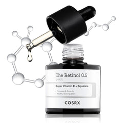COSRX Retinol 0.5 Oil, Anti-aging Serum with 0.5% Retinoid Treatment for Face