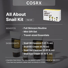 COSRX All About Snail Mucin Korean Skin Care Set
