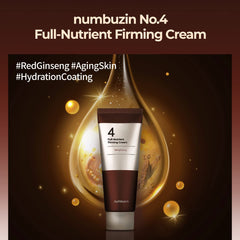 numbuzin No.4 Cream | Full-Nutrient Firming Cream | 2.02 fl. oz.