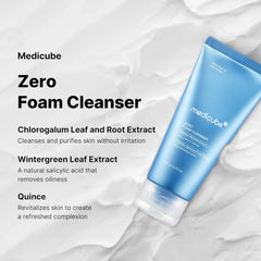 Medicube Zero Foam Cleanser 4.23 oz.