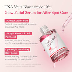 medicube TXA+Niacinamide 15% Glow Facial Serum for After Spot Care | All-in-One 1.01 fl.oz