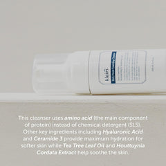 DearKlairs K-Beauty Skincare Rich Moist Foaming Cleanser, 3.4 fl oz (100ml)