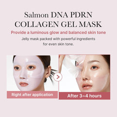 Medicube Salmon DNA PDRN pink collagen jelly gel mask 28g, 4ea