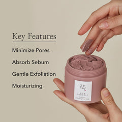 Beauty of Joseon Red Bean Pore Refreshing Mask Mud Cream Hydrating, Pore Cleansing Exfoliator, 140ml, 4.73 fl.oz