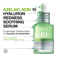 Anua Azelaic Acid 10 Hyaluron Redness Soothing Serum, (30ml/ 1.01 fl oz.)