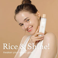 I'm from Rice Toner, Milky Toner for Glowing Skin, Korean Rice, Glow Essence with Niacinamide, 5.07 Fl Oz