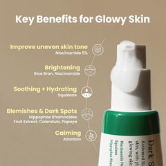 AXIS-Y Dark Spot Correcting Glow Serum - 5% Niacinamide Vegan for All Skin Types - 1.69 fl. oz.