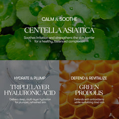 VT COSMETICS Daily Soothing Mask 30ea, Facial Sheet Mask for Moist & Hydrating