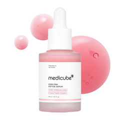 medicube PDRN Pink Peptide Serum, Pink glow serum | 1.01 fl.oz. (1.01 fl.oz. (Vegan))