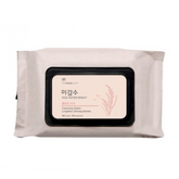 THE FACE SHOP Rice Water Bright Cleansing Facial Wipes Pkg of 50 Sealed