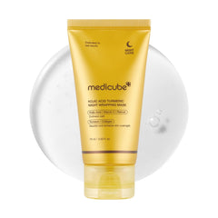 medicube Kojic Acid Turmeric Overnight Wrapping Peel Off Mask – 2.53 fl. oz.