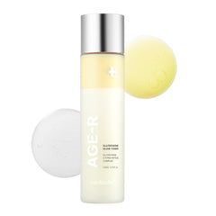 medicube Age-R Glutathione Glow Milky Toner, Low-Irritation Double Layer Toner for Glass Glow Skin with Peptide