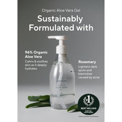 AROMATICA Organic Aloe Vera Gel 10.14oz/300ml