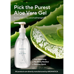 AROMATICA Organic Aloe Vera Gel 10.14oz/300ml