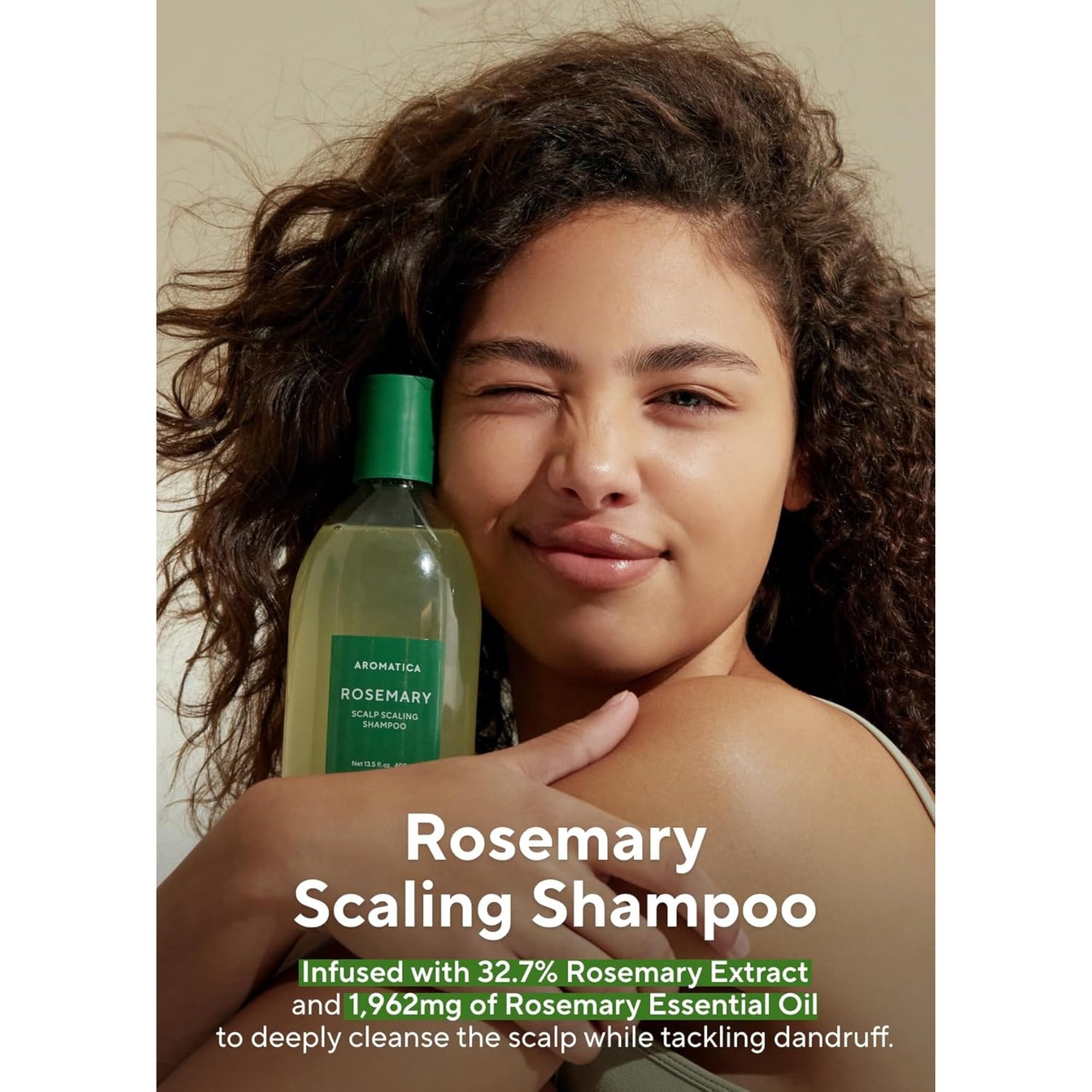 AROMATICA Rosemary Scalp Scaling Shampoo  (13.53 oz)