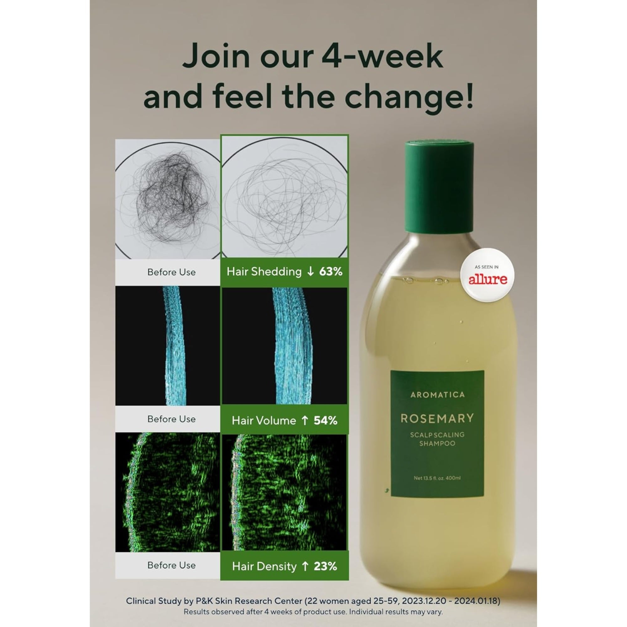 AROMATICA Rosemary Scalp Scaling Shampoo  (13.53 oz)