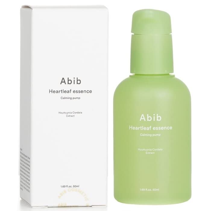 Abib Heartleaf Essence Calming Pump 1.69 fl oz / 50ml I Essence for Face