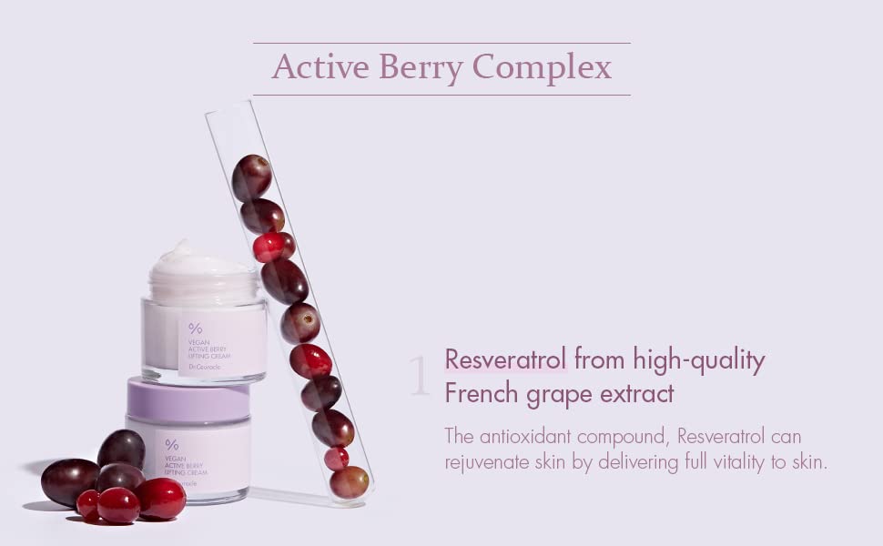 Dr.Ceuracle Vegan Active Berry Lifting Cream (75g / 2.64 oz.)