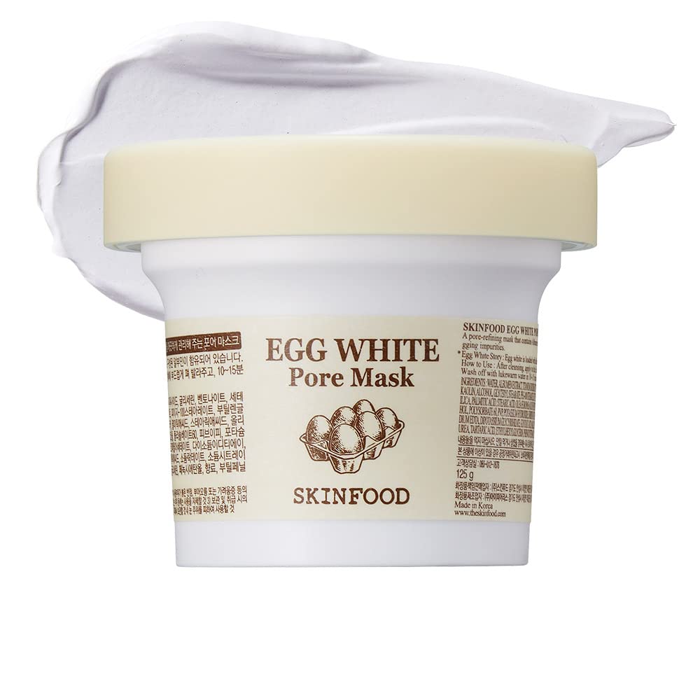 [SKINFOOD] Egg White Pore Mask 120g (4.23 Fl Oz)