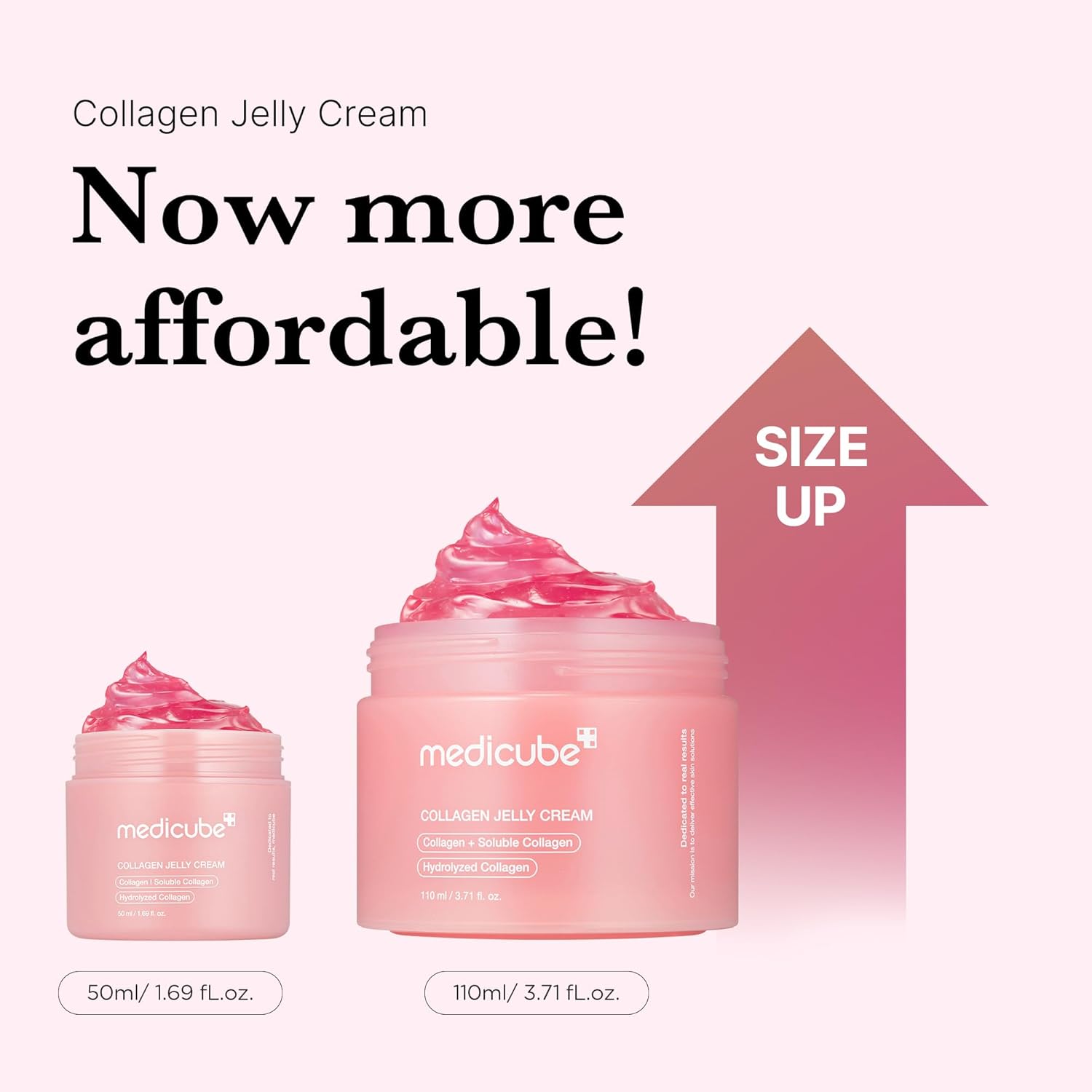 Medicube Collagen Jelly Cream with Niacinamide and Freeze-Dried Hydrolyzed Collagen 50ml/1.69fl. OZ