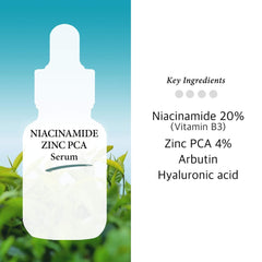 Cos De Baha Niacinamide 20% + Zinc PCA 4% Serum for Face 1 Fl Oz