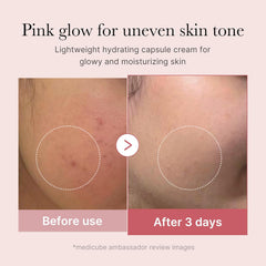 medicube Salmon DNA PDRN Pink Collagen Capsule Cream, 1.94 oz