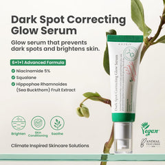 AXIS-Y Dark Spot Correcting Glow Serum - 5% Niacinamide  Vegan  for All Skin Types - 1.69 fl. oz.