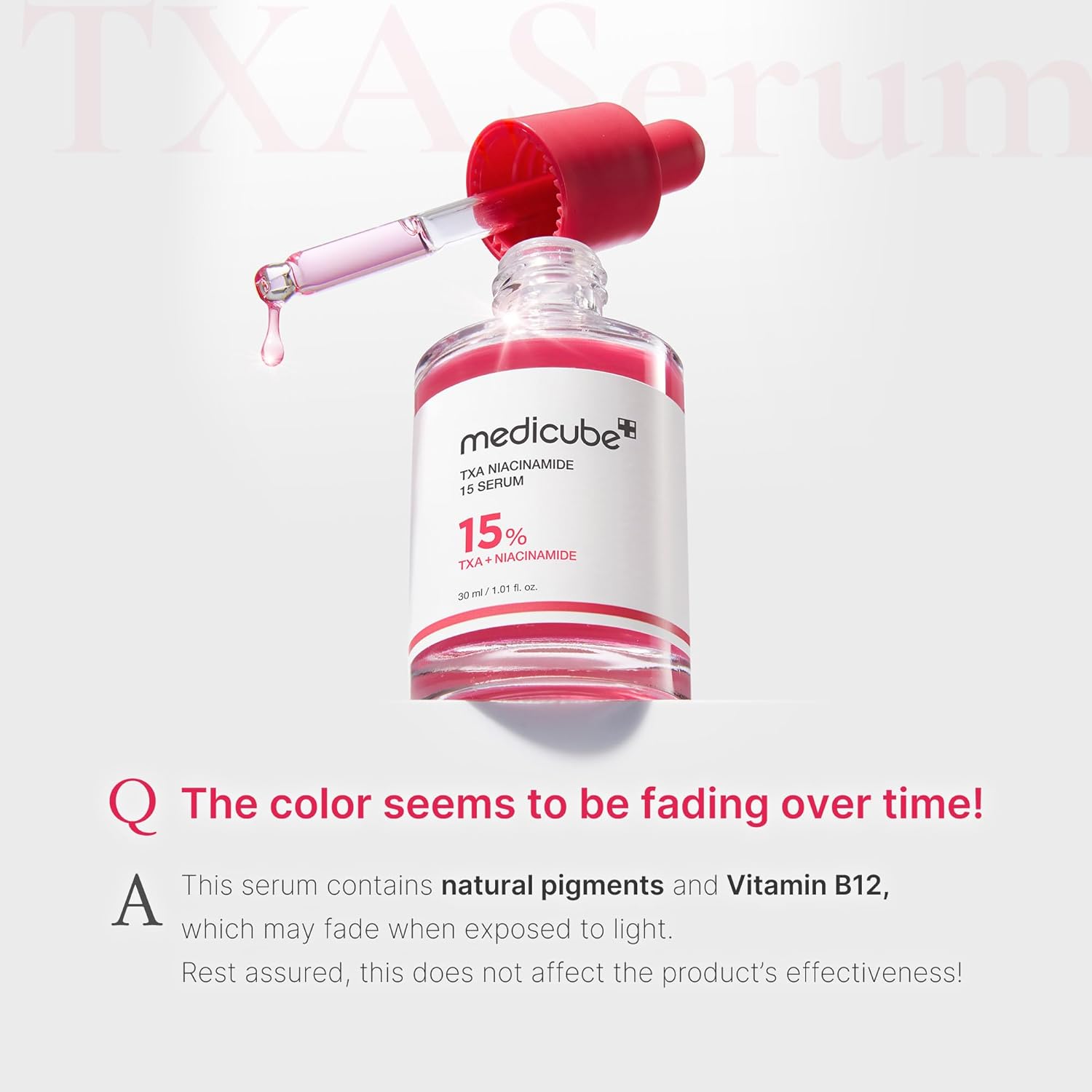 medicube TXA+Niacinamide 15% Glow Facial Serum for After Spot Care | All-in-One  1.01 fl.oz