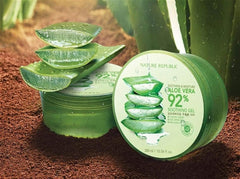 Nature Republic New Soothing & Moisture Aloe Vera 92% Gel, 10.56 Fl Oz