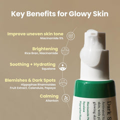 AXIS-Y Dark Spot Correcting Glow Serum - 5% Niacinamide  Vegan  for All Skin Types - 1.69 fl. oz.