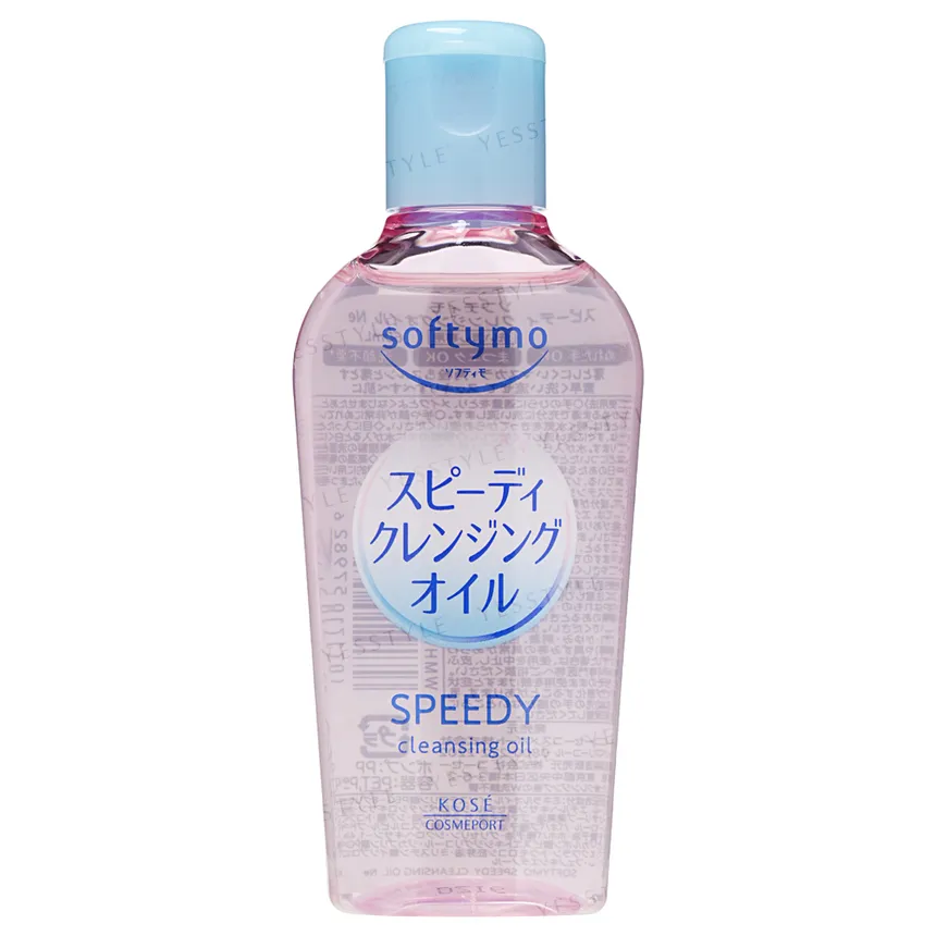 Kose Softymo Speedy Cleansing Oil Travel-size 2.02 fl oz organic botanical oils