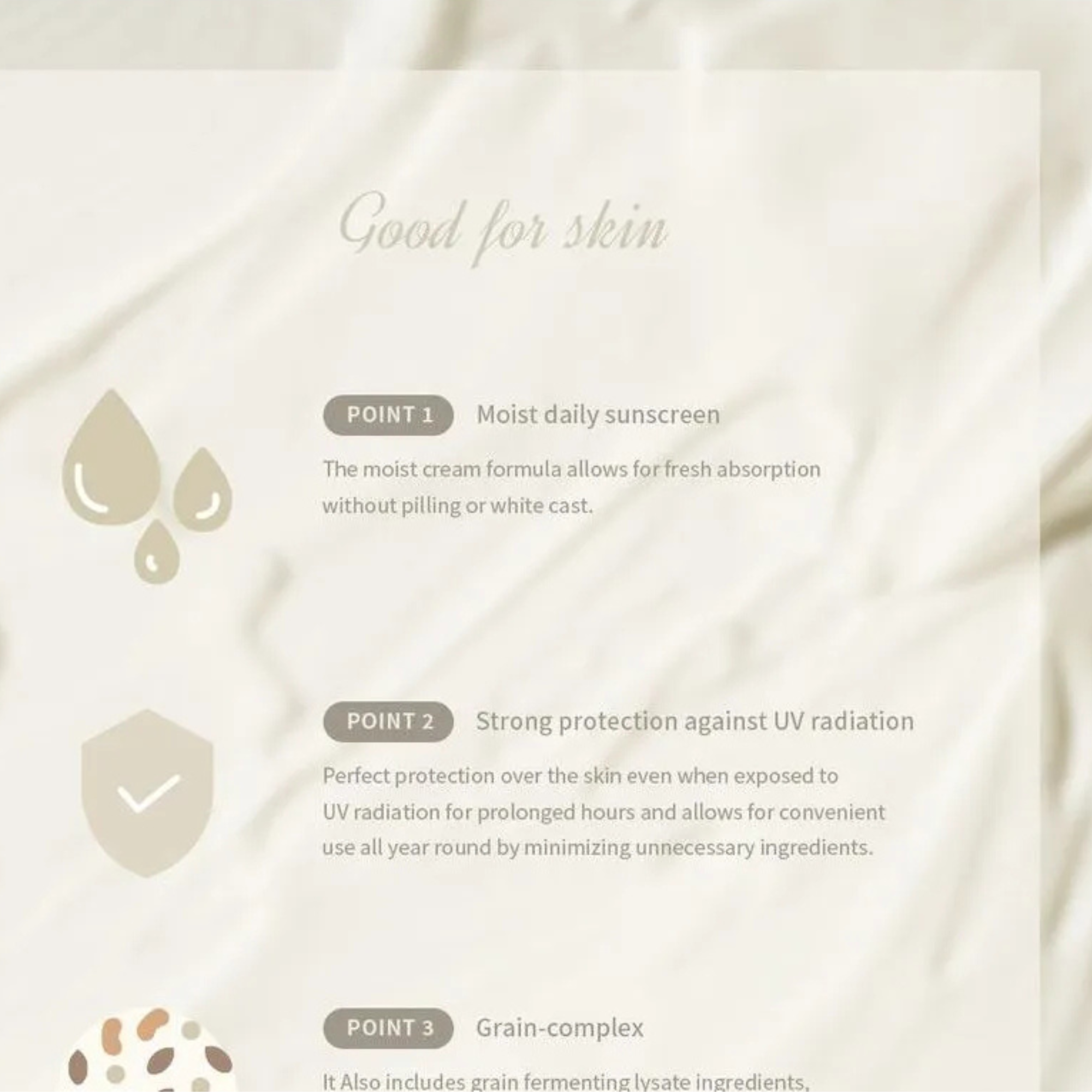 BEAUTY OF JOSEON Relief Sun Rice + Probiotics SPF50+ (PA++++) - 50ml