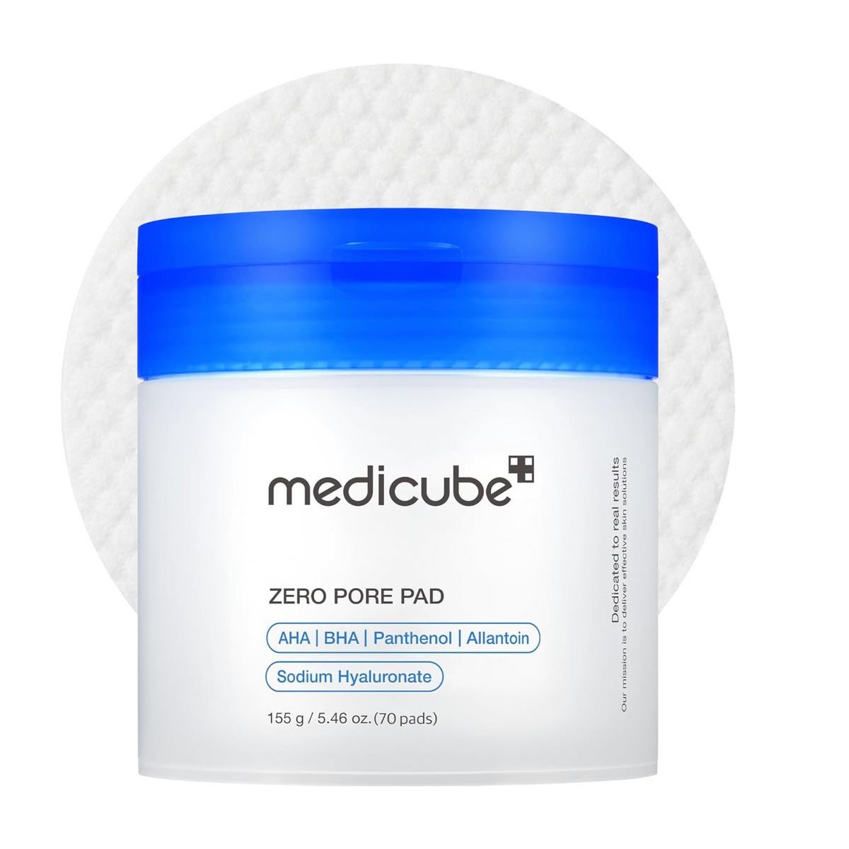 Medicube Zero Pore Pads 2.0, Dual-Textured Facial Toner Pads  (70 Pads)