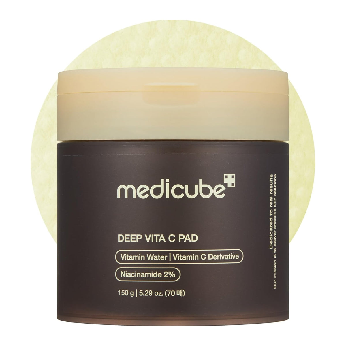 Medicube Deep Vita C Facial Pads,  (70 Sheets)